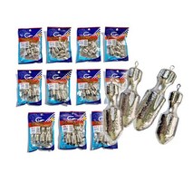 납봉돌 유동봉돌 외통채비 낚시추