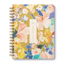 Compendium Spiral Notebook - Something Good Is Going to Happen Today. — 192개의 줄이 있는 페이지가 있는 디자이너 나선형, Life is Beautiful