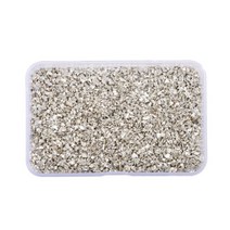 레진 실리콘몰드 깨진 유리 돌 네일 아트 에폭시 공예 필러 30 80 수지 실리콘 몰드 불규칙한 117149, 80g, 은