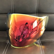 오토바이 헬멧렌즈 오픈 페이스 반 바이저 AGV K5-JET, 06 Orange