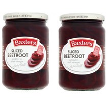 Baxters 벡스터 슬라이스 비트 루트 피클 절임 Sliced Beetroot 340g 2팩, 1세트