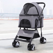 노견용 애견유모차 고양이 강아지 개모차 개 강아지 가드 웨건, 일반형 개모차, 블랙