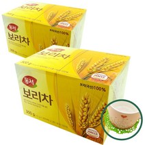 동서 보리차(30티백) 옥수수차(30티백) 엄마순보리차(30티백) 택1+사은품(컵받침), 300g, 2개