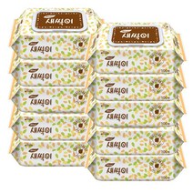 잘풀리는집 새싹이 물티슈 캡형, 100매, 10팩