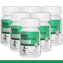 타우린 아연 엽산 비오틴 비타민미네랄 대웅생명과학 L-아르기닌 1000 60정6병 아르지닌, 60정, 6개