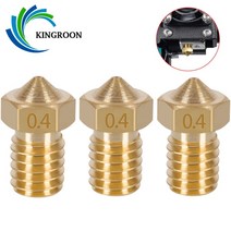 3D 프린터 부품 소모품 Kingroon 10pcs v5 v6 e 노즐 0.2 0.3 0.4 0.5 0.6 0.8 1.0mm m6 스레드 1.75mm 3mm 필라멘트 용 모든, 0.3mm 3mm