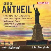 [CD] John Storgards 조지 앤타일: 관현악 작품 3집 - 교향곡 1번 외 (George Antheil: Orchestral Works Vol. 3)