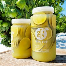 [아띠4s감귤농장] 제주 수제 청귤청 풋귤청 청귤 과일청 청귤차, 제주 풋귤청 1kg