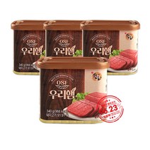 식스파머스 한돈 우리햄 340g, 4개