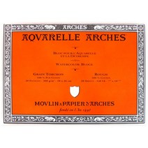 캔손 아르쉬패드 황목 수채화용패드 수채화지 수채화패드 5W5C46F4, 1개