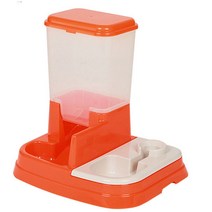 아가명가 반려동물 반자동 급식기 AFW-350 1.5kg, 오렌지, 1개, 1개