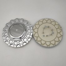 1x 자동차 휠 센터 허브 캡 ABS 플라스틱 157mm/6.18in 52mm/2.05in BBS 17 인치 스포츠 림 30924038 자동 교체 부품