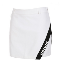 볼빅 여성 골프 배색 랩업 큐롯 스커트 VLCUL812