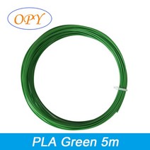 3D프린터필라멘트 3D 펜 필라멘트 Pla 플라스틱 리필 5M 무광택 탄소 섬유 청동 실크 화이트 블랙 레드 그, 35 PLA Green 5m