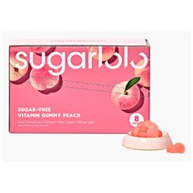 올가 간식 슈가로로 무설탕 비타민 구미 복숭아 360g(45g (360g) 탕비실 회사 어린이 성인 캠핑 차박 홈파티 영화 선물, 5개