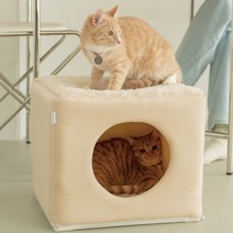 펫차일드 풀하우스 해먹 동시사용 고양이 숨숨집 매트 방석 터널 놀이터 논슬립 미끄럼방지 사계절용