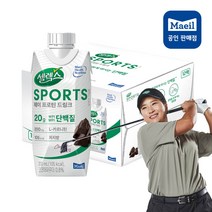 매일유업 셀렉스 스포츠 웨이 프로틴 드링크 초콜릿(330ml) x 12팩