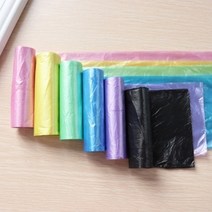 [AMISO] 10L 휴지통용 비늘봉투 쓰레기봉지 비닐봉투 쓰레기봉투 비닐봉지 투명비닐봉투 쓰레기봉투10리터 포장비닐봉투 쓰래기봉투 PE봉투 쓰레기봉지 쓰레기통비닐, 검정