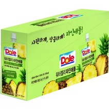 돌 워터 젤리 파인애플, 130ml, 20개입