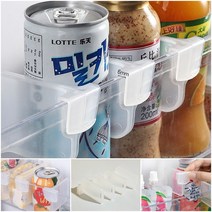 냉장고 서랍 칸막이 수납 음식 재료 양념장 나누기 파티션 칸마기 분리 4p