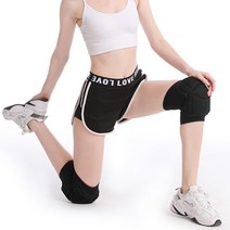 충격흡수쿠션 흘러내림방지 무릎보호대 마라톤보호대 농구, BEIGE/L