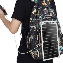 usb 5v high power solar panel 야외 방수 하이킹 캠핑 휴대용 셀 전원 은행 배터리 태양열 충전기 휴대 전화