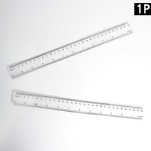센치 인치 플라스틱자 투명자 30cm 센치자 인치자