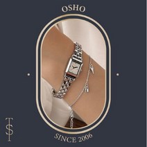 OST(쥬얼리) [OST] 키앤락 빈티지 실버 메탈시계 OTW921801TSS