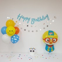 뽀로로 풍선스탠드 세트 생일파티 풍선, A세트
