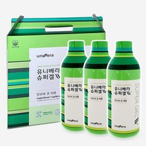 유니베라 슈퍼겔 W 1호 세트 1kg(980ml)X3병, 980ml, 3개