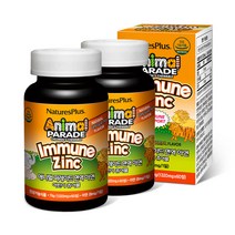 네이처스플러스 애니멀퍼레이드 어린이비타민 5종, 2병, 아연