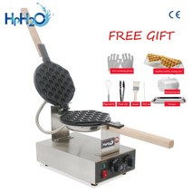 붕어빵 직접 공장 가격 상업 전기 110v 220v 붙지 않는 거품 계란 와플 메이커, 일반 버블 와플, 에게