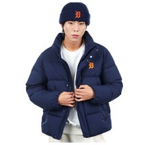 [국내 매장판] MLB 베이직 스몰로고 숏패딩3ADJB0526-46NYD 299057