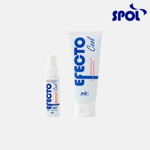 에펙토쿨 40ml 100ml 효과빠른 운동전후 스포츠 근육통 마사지 쿨링 뿌리는파스 휴대용파스 마사지겔 아쿠아겔, 1개, 1개