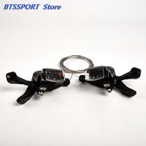 shimano acera sl-m310 산악 하이브리드 자전거 자전거 부품용 3x9단 변속 레버 시프터 오른쪽 왼쪽 자전거 변속기, 27단 1쌍