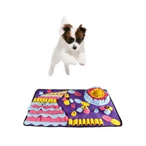 앤더라인 강아지 후각 훈련 노즈워크 패드_다크퍼플, 상세페이지 참조