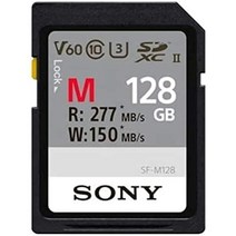 Sony M 시리즈 SDXC UHSII 카드 256GB (SFM256/T2)111796, SFM128/T2