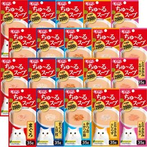 마더스캣 이나바 챠오 스프 랜팩 4개입 x 5종 총 20개, 5종 4줄 총 20개, 상세참조