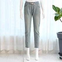 이노뱅크 n.1009 빈티지 워싱 밴딩 청바지 INO457B