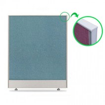 가구샘 PVC 파티션 H1200 원톤 밝은프레임 OG1050ca, H1200xW1000_PN725