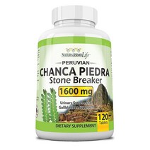 네추럴 리시모 스톤 브레이커 찬카 피에드라 1 600mg 120정 NaturalisimoLife Chanca Piedra 1600 mg
