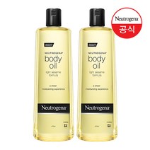 뉴트로지나 세서미 바디오일, 473ml, 2개