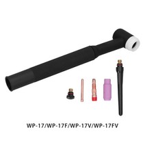 용접가스토치 용접토치 150amp TIG 완벽한 패키지 텅스텐 아크 전원 케이블 호스 액세서리, 1.WP 17F