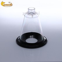 강아지 산소방 산소발생기 케이지 Canack 수의학 마취 마스크 산소 동물 얼굴 PP 링 스테인레스, 11 Size5 PP Ring