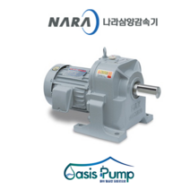 삼양감속기 0.4KW 1/2HP 3상 1/5 ~ 1/100 F105 감속 비율 옵션 횡형 HT 삼양모터 부착 맥스 기어드 모터 5:1 ~ 100:1
