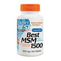닥터스베스트 MSM 1500mg 120정, 120정 X 1통