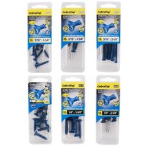 코브라탭.평면헤드.앙카.나사.10개입.옵션선택, 4） 630W（1／4X1-1／4인치）