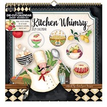 WSBL Kitchen Whimsy 202１ 12X12 Diecut Spiral Calendar (21996220511), 1