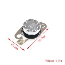 근접센서 KSD301 250V 10A arduino용 NC 온도 조절기 열 제어 스위치 DegC 40C135C, [03] 70 degree