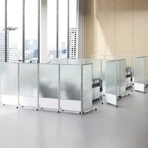 사무실파티션 가벽 사무용 칸막이 책상 파티션 가림막, 1.2m x 1.5m 매트 타입